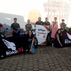 De estrada a solidariedade: grupo de motociclistas comemora aniversário com doação de sangue