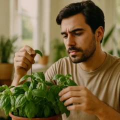 5 erros que deixam o manjericão murcho ou sem sabor