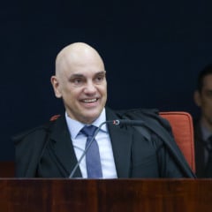O ministro do Supremo Tribunal Federal, stf, Alexandre de Moraes