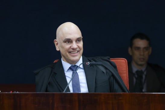 O ministro do Supremo Tribunal Federal, stf, Alexandre de Moraes