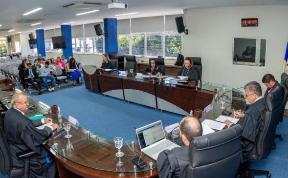 O pleno do Tribunal de Contas do Estado de Roraima