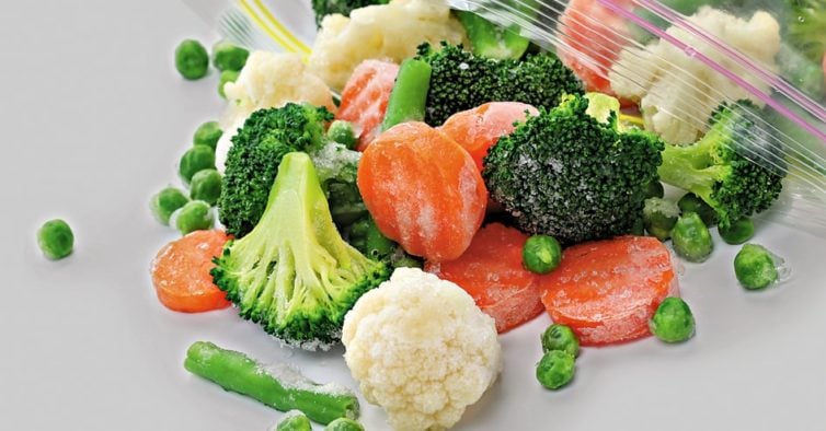 Optar por vegetais congelados é uma alternativa prática, segura e, muitas vezes, igualmente nutritiva (Foto: Divulgação)