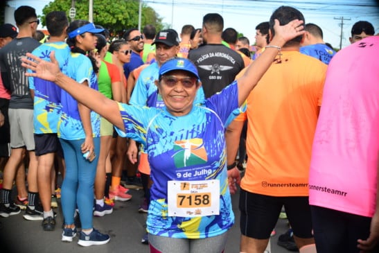 Idosa de 75 anos participa da Corrida 9 de Julho há mais de 10 edições