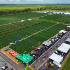Vista aérea do Centro de Difusão Tecnológica, palco da AgroBV (Foto: Arquivo Semuc)