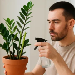 Apliquei esse truque e minha zamioculca começou a soltar folhas novas sem parar