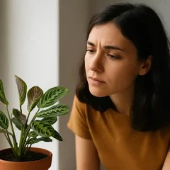 Maranta enrola folhas de dia? Entenda o alerta da planta