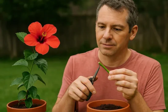 Como fazer muda de hibisco e ter flores em até 90 dias