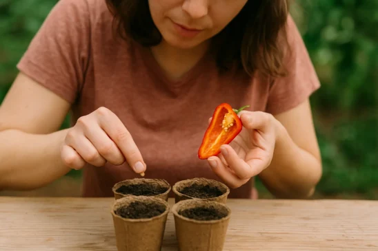 Como fazer muda de pimenteira com sementes do próprio fruto