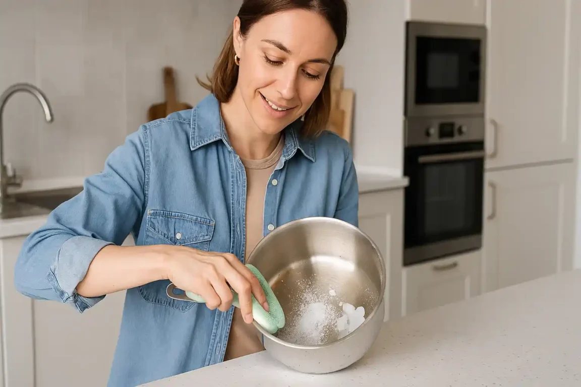 Como limpar panela de inox com sal e gelo para brilho imediato