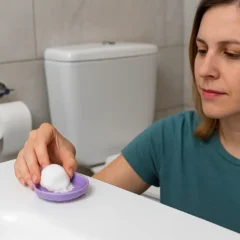 Como perfumar o banheiro com algodão, essência e sal