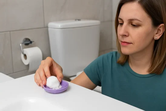 Como perfumar o banheiro com algodão, essência e sal