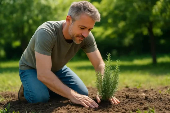 Como plantar alecrim direto na terra e ter colheita o ano inteiro