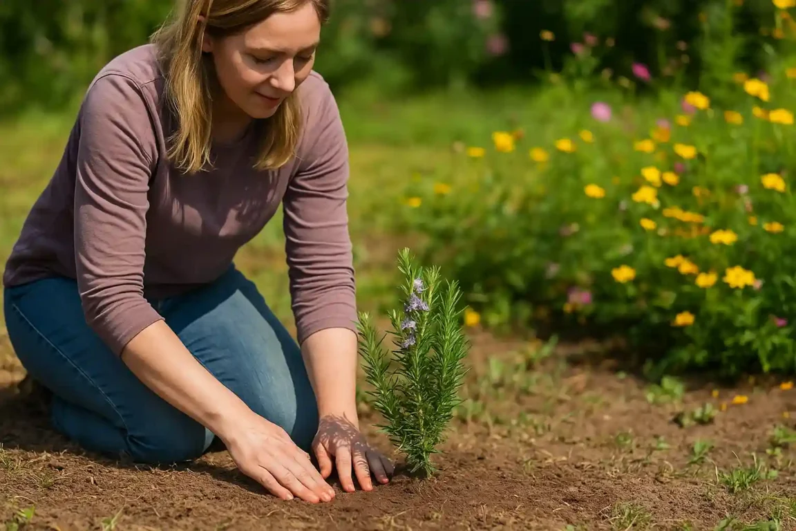 Como plantar alecrim-do-campo e atrair polinizadores