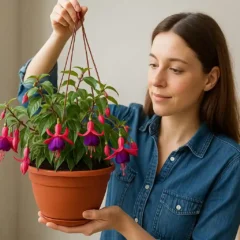 Como plantar brinco-de-princesa em vaso e manter florada