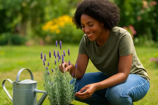 Como plantar lavanda francesa e afastar pragas naturalmente