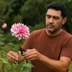Corte ideal da dália antes do inverno quando e como fazer