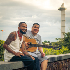 Kell Silva e Bzak presenteiam Boa Vista em seu aniversário com música regional (Foto: Divulgação)