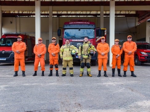 O dia 02 de julho é a data em que os bombeiros militares são homenageados por sua bravura e destreza (Foto: Thiago Feitosa/Secom-RR)