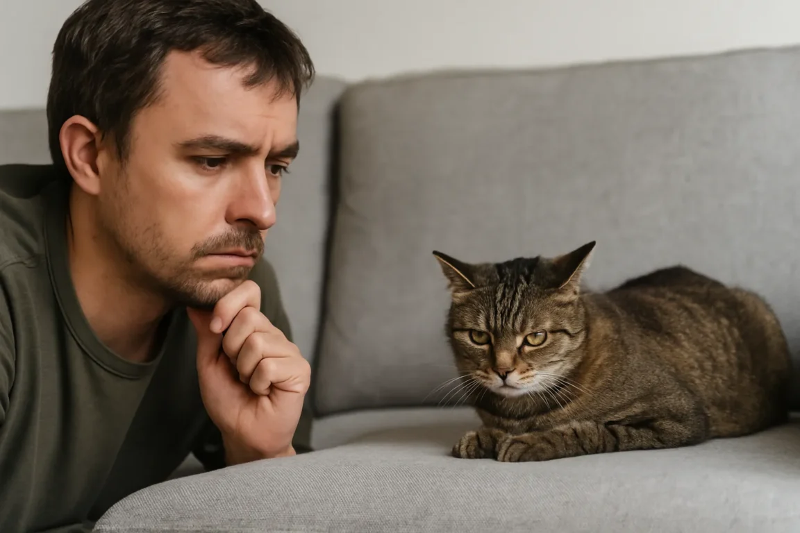 Esse hábito comum pode estar deixando seu gato estressado sem você saber
