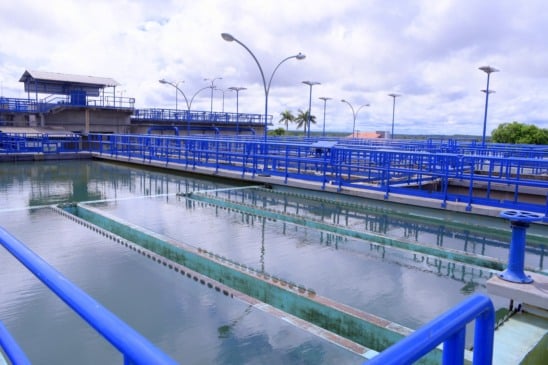Estação de tratamento da Caer realiza trabalho de referência no saneamento básico (Foto: William Roth/Secom-RR)