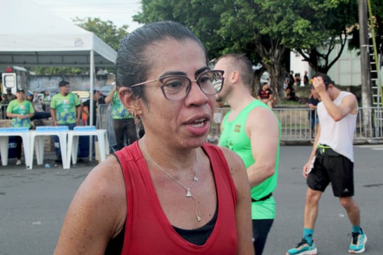 Cristiane corre há exatos 10 anos. Foto: Wenderson Cabral/FolhaBV