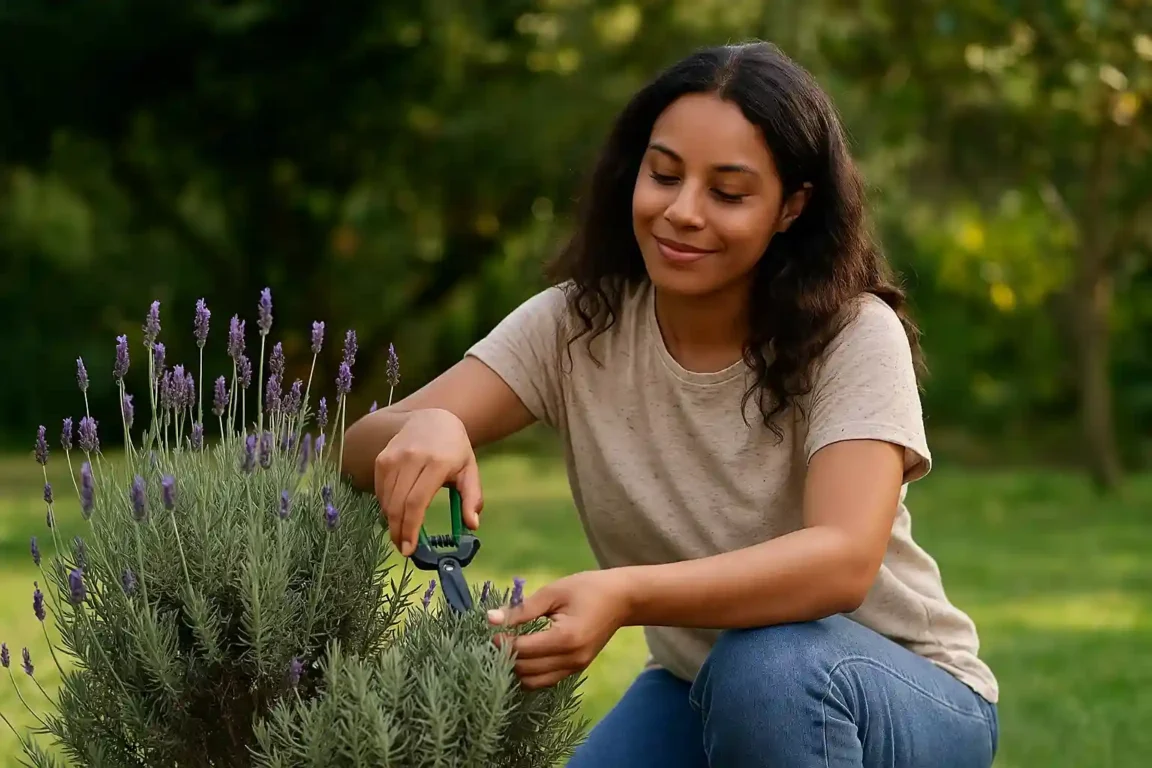 Lavanda sem cheiro Aprenda a fazer a poda de estímulo ideal