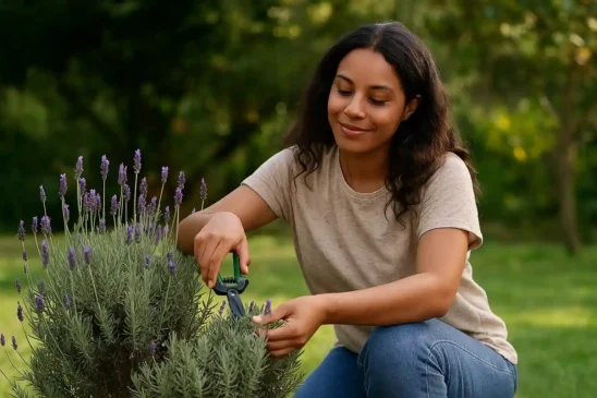 Lavanda sem cheiro Aprenda a fazer a poda de estímulo ideal