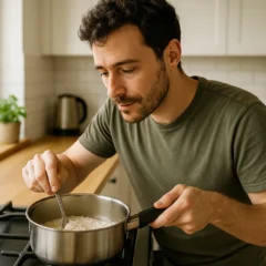 Lavar ou não lavar o arroz