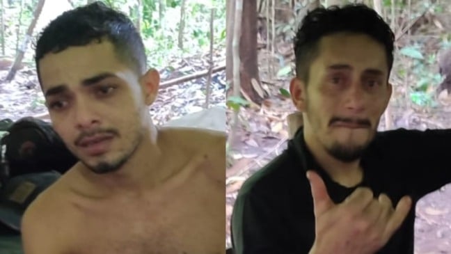 Marcelo Souza da Costa e Eleiton Alencar da Silva foram encontrados por garimpeiros (Fotos: Divulgação)
