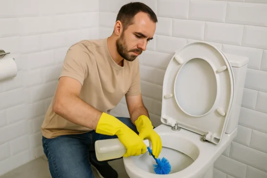 O truque caseiro que limpa vaso sanitário encardido melhor que sabão e cloro