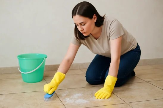 Piso encardido nunca mais veja o poder dessa receita com sal grosso