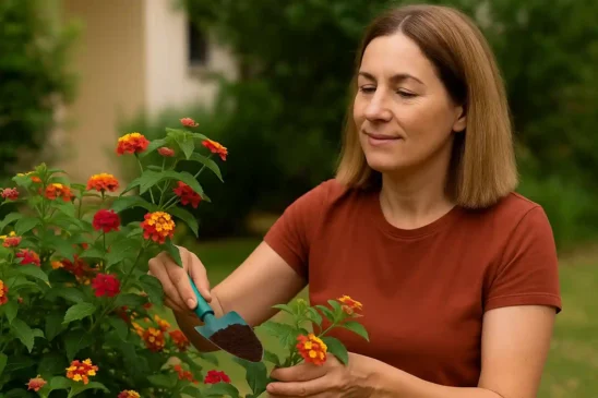 Planta colorida atrai borboletas adube para ter flores por meses
