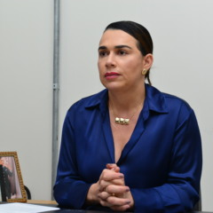 Carla Rodrigues, secretária da SESP, em entrevista à Folha (Foto: Nilzete Franco/Folha BV)