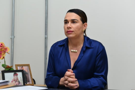 Carla Rodrigues, secretária da SESP, em entrevista à Folha (Foto: Nilzete Franco/Folha BV)