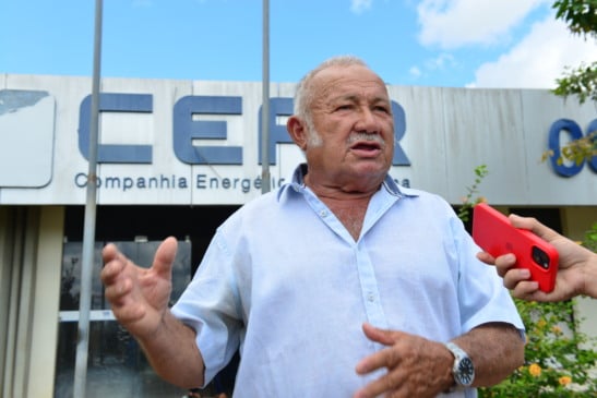 Luis Laranjeira é servidor da Cerr há 56 anos (Foto: Nilzete Franco/FolhaBV)