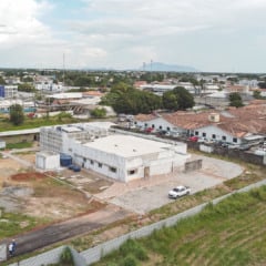 Vista aérea do Centro de Radioterapia de Roraima