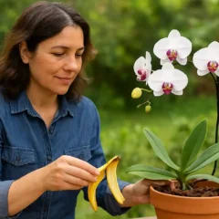 Use casca de banana nas orquídeas sem prejudicar a planta