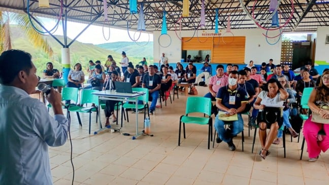 Encontro reuniu educadores para debater políticas públicas e valorização da EJA em uma das regiões mais isoladas de Roraima (Foto: Divulgação)