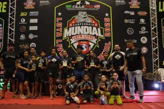Equipe roraimense conquista 13 medalhas em torneio de Luta Livre. (Foto: Divulgação)