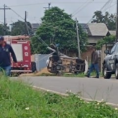 Veículo envolvido no acidente (Foto: Divulgação) 