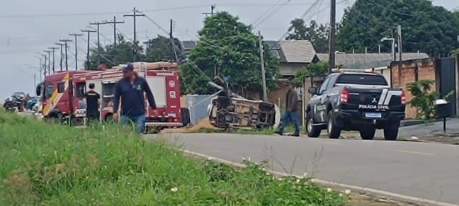 Veículo envolvido no acidente (Foto: Divulgação) 
