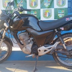 Moto foi furtada pelos suspeitos na mesma madrugada, no bairro Nova Cidade - Foto: Diivulgação