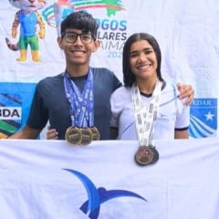 Estudantes conquistam medalhas e quebram recordes nos Jogos escolares