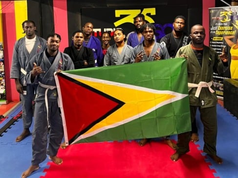 Delegação da Guiana Inglesa participará do Roraima Open Internacional de Jiu-jitsu. (Foto: ASCOM/John Campayne Martial Arts Academy)