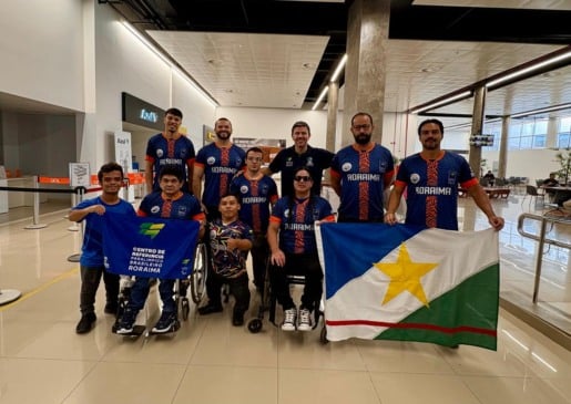 Atletas de Roraima participam de Meeting Paralímpico em Manaus. (Foto: Divulgação)