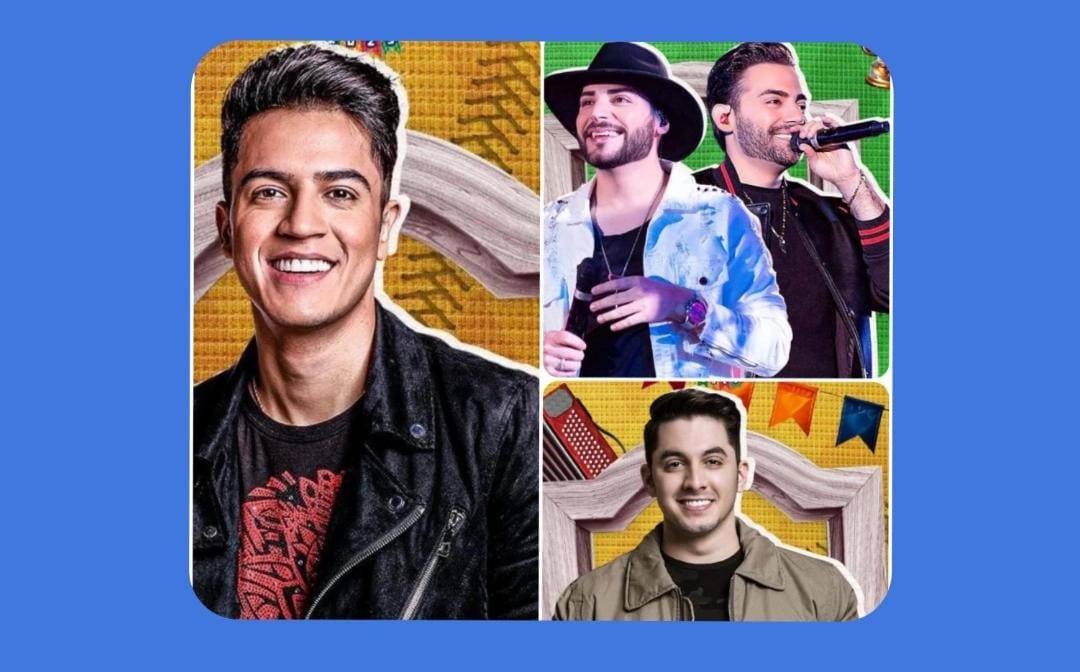 Os artistas se apresentam neste domingo, 27 (Foto: Divulgação) 