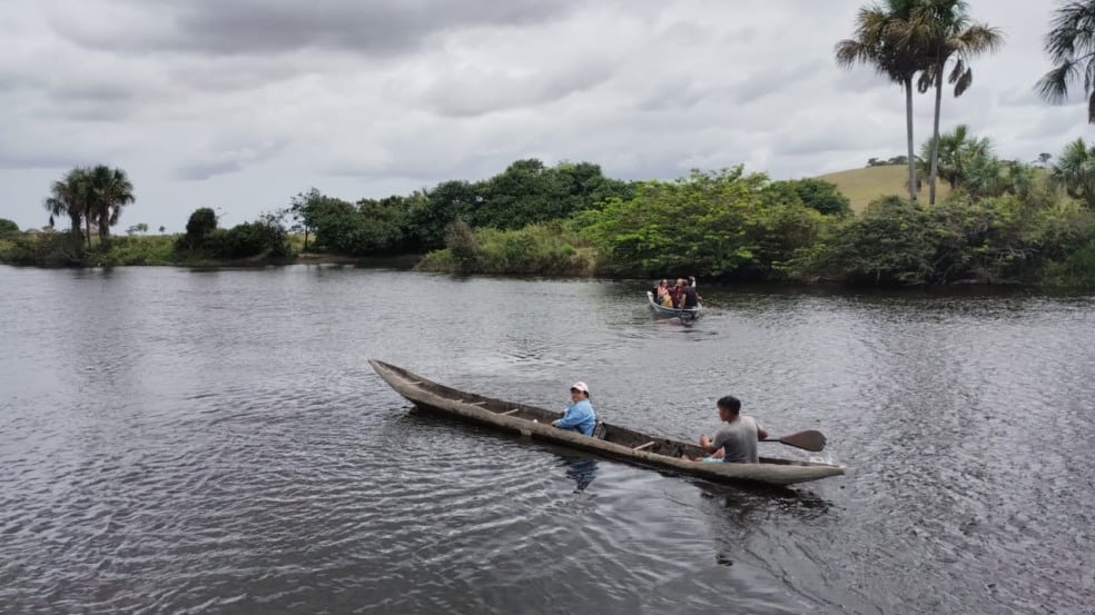 O caso ocorreu no Rio Contigo em Uiramutã (Foto: Divulgação)