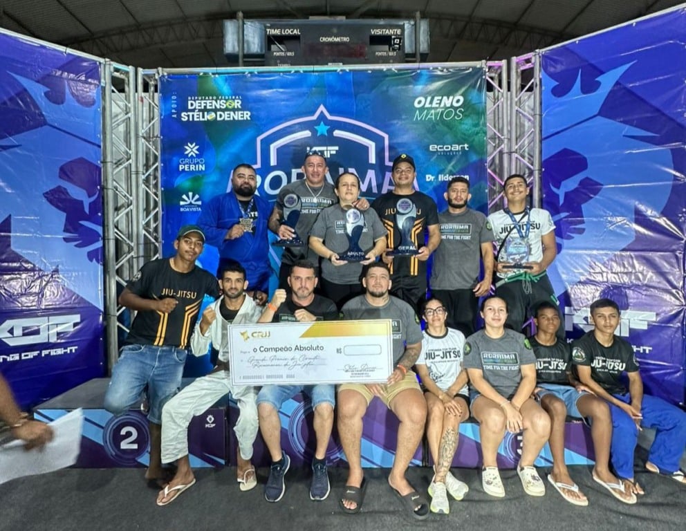 Roraima Top Team foi a campeã geral do Roraima Open Internacional. (Foto: ASCOM/Roraima Top Team)
