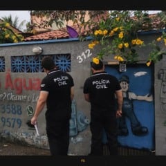 Local onde foi cumprido o mandado de busca e apreensão (Foto: ASCOM/PCRR)