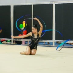 Atletas roraimenses conquistam medalhas na etapa regional em torneio de ginástica rítmica. (Foto: Divulgação)
